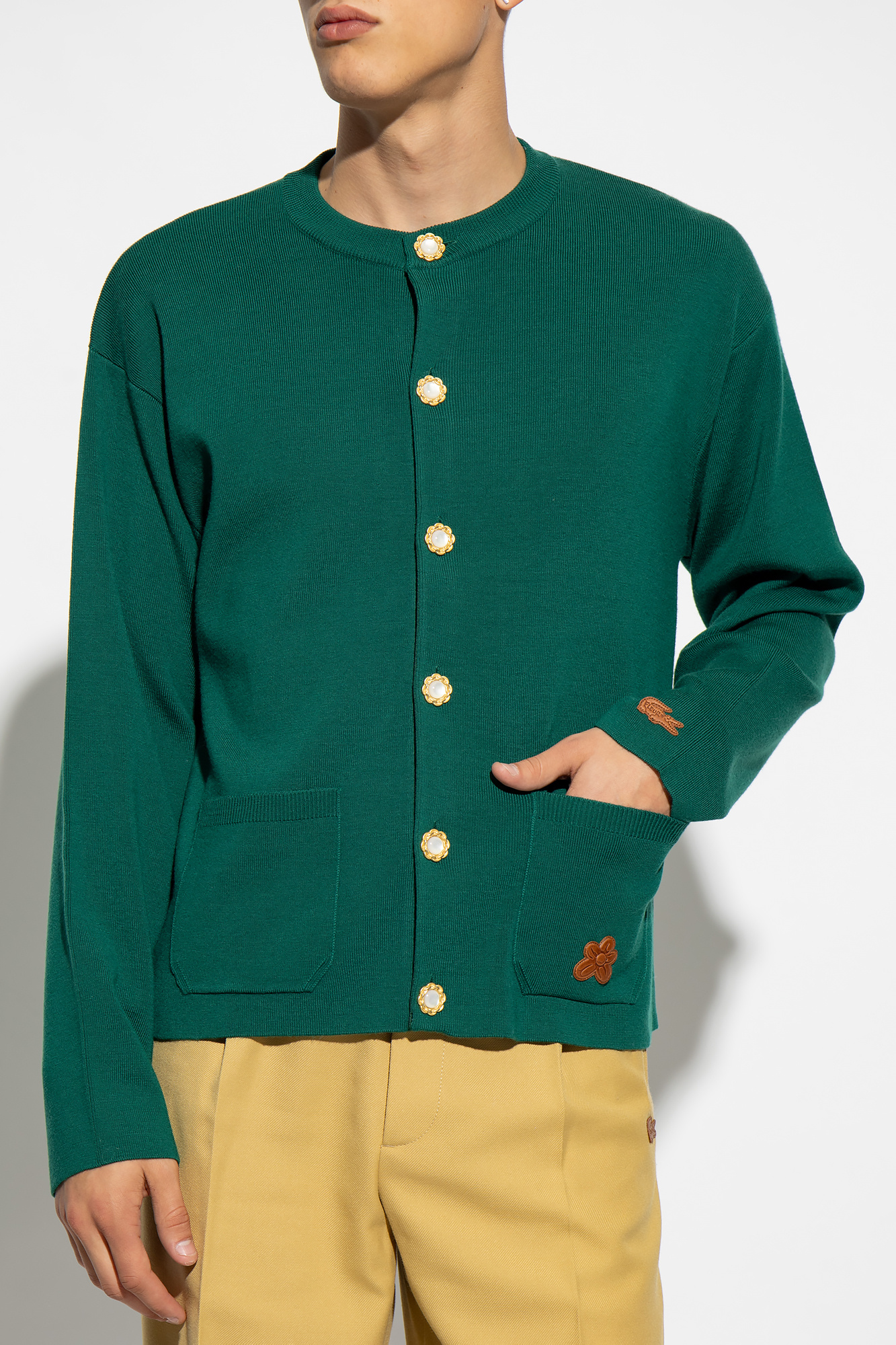 Lacoste hotsell green cardigan